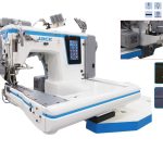 JK-T9280GA-73-Q-1/83 İğne Zincir Dikiş Kollu Makinesi (3,2mm) Kot Tam Yağlı İplik Kesicili