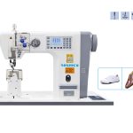 Yuki YK-T4-2C Saya Sütunlu İplik Kesmeli Çift İğne Kilit Dikiş Makinesi