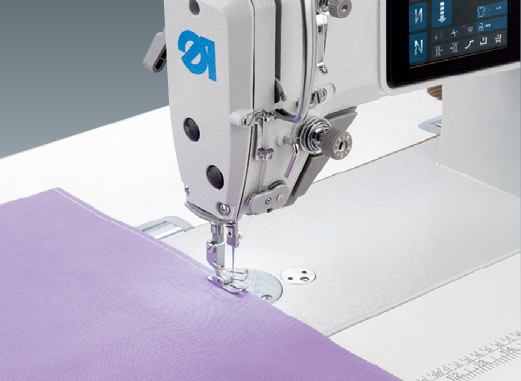 Dürkopp Adler 261-140342-02 Hafif ila orta ağırlıktaki materyaller için alttan beslemeli kilit dikiş tek iğne düz dikiş makinesi1