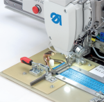 Dürkopp Adler 911-211-3020-10 CNC Kontrollü, Otomatik Klemp Sistemli, 380 x 200 mm Çalışma Alanı, Sıcak İplik Kesmeli Dikiş Otomatı-1