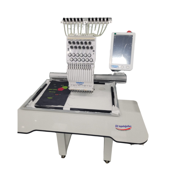 Yuki FW-1201R 1 Kafa 12 İğne Nakış Makİnası 500x800 mm